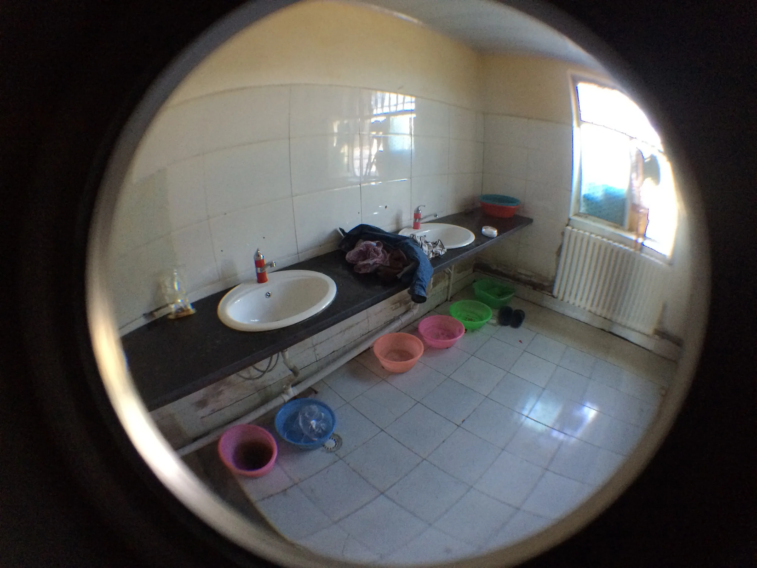 軍供站内のホテル