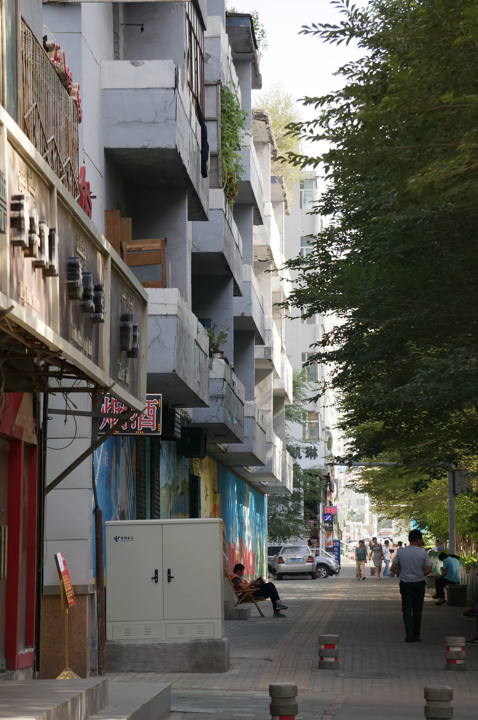 殺風景なマンション