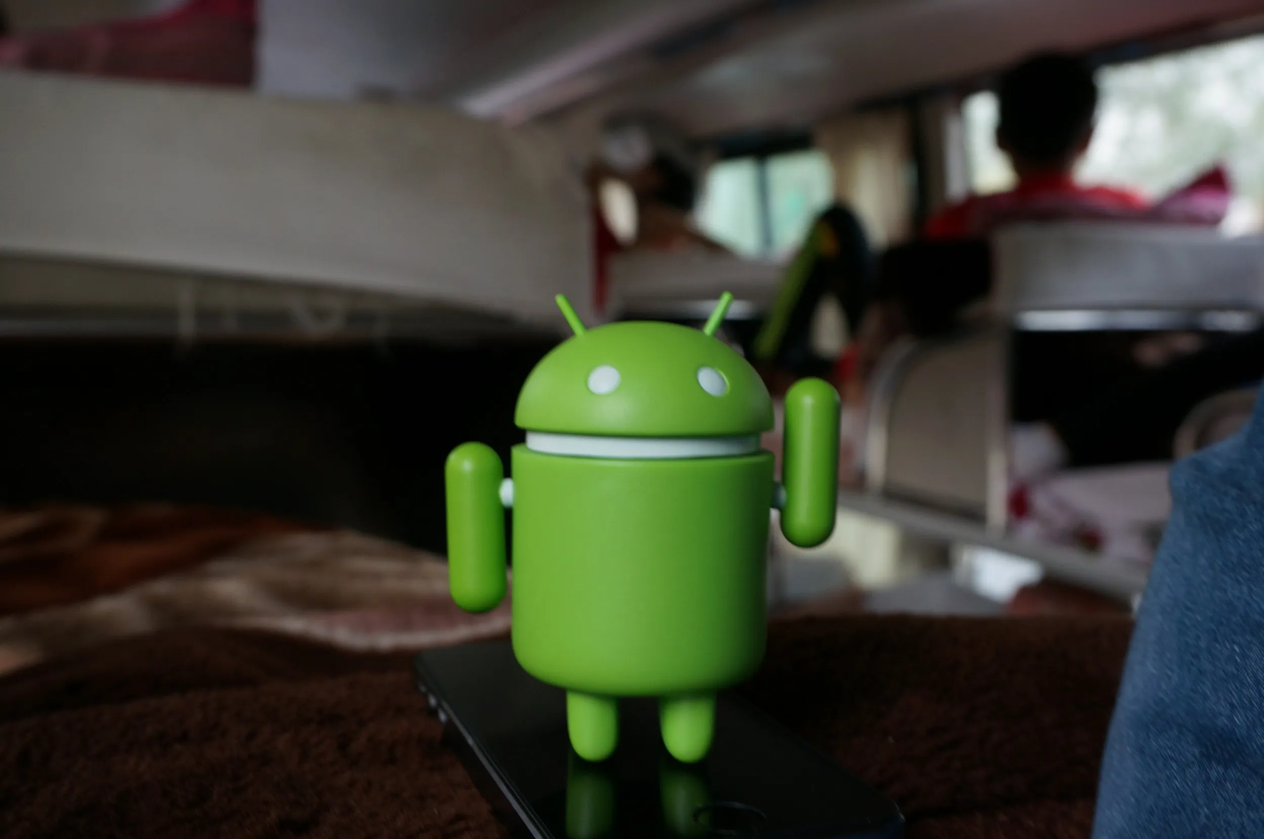 ドロイド君が記念撮影