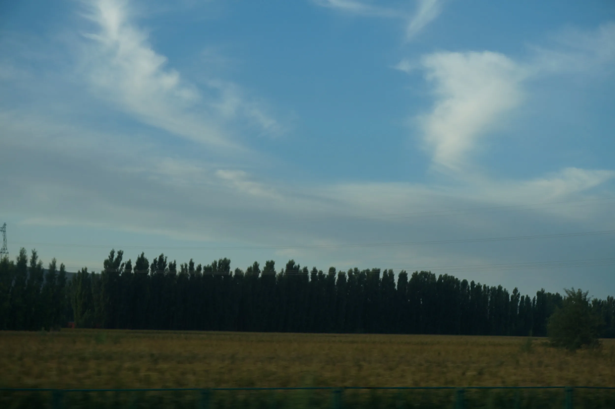 霍城県で朝を迎える
