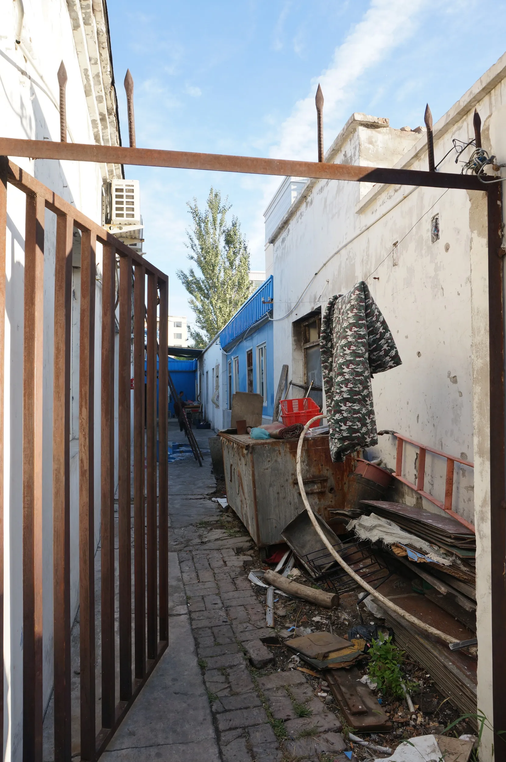 霍爾果斯(霍尔果斯)付近で小休憩