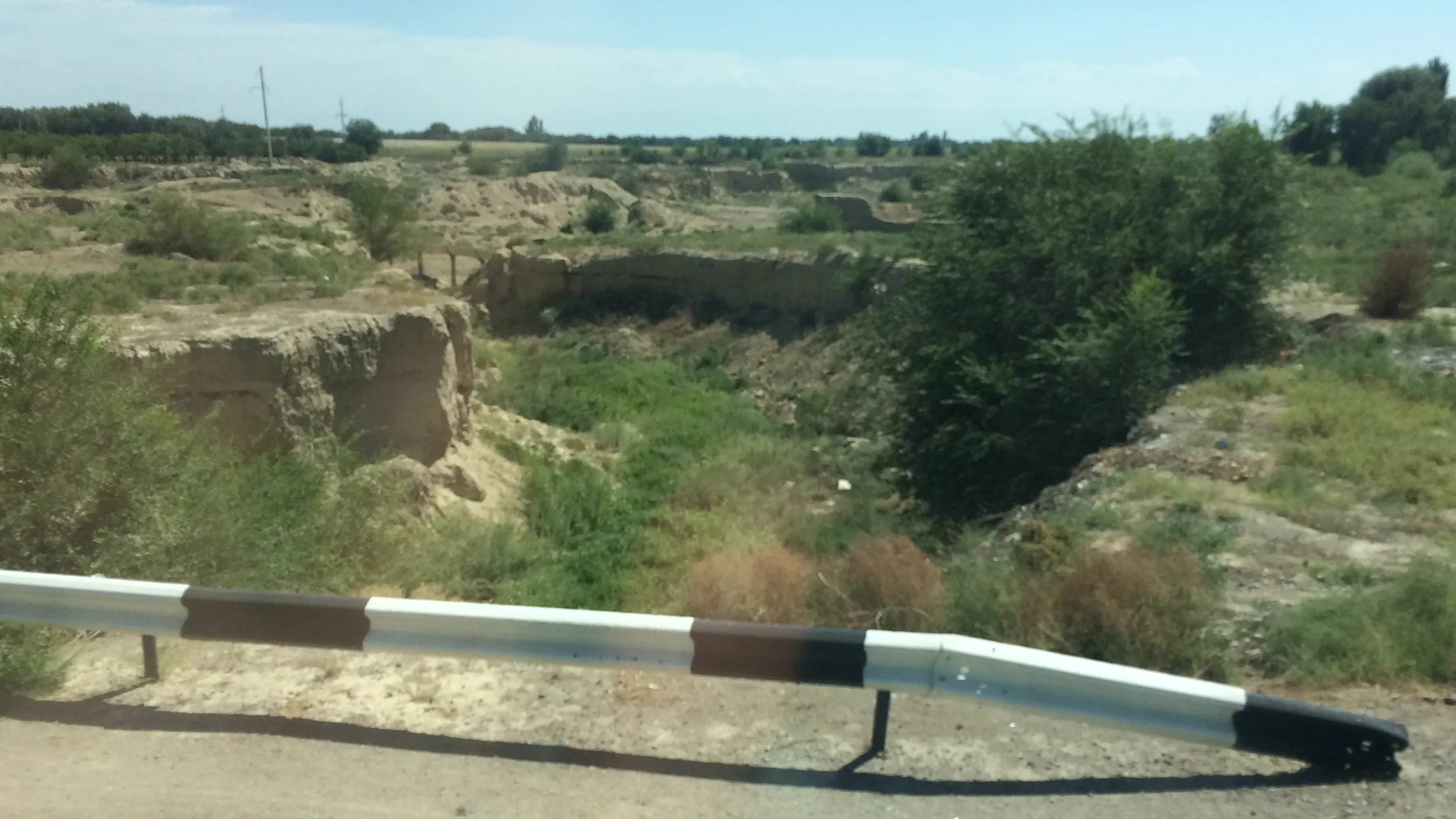 ピトジム(Пиджим)郊外の風景