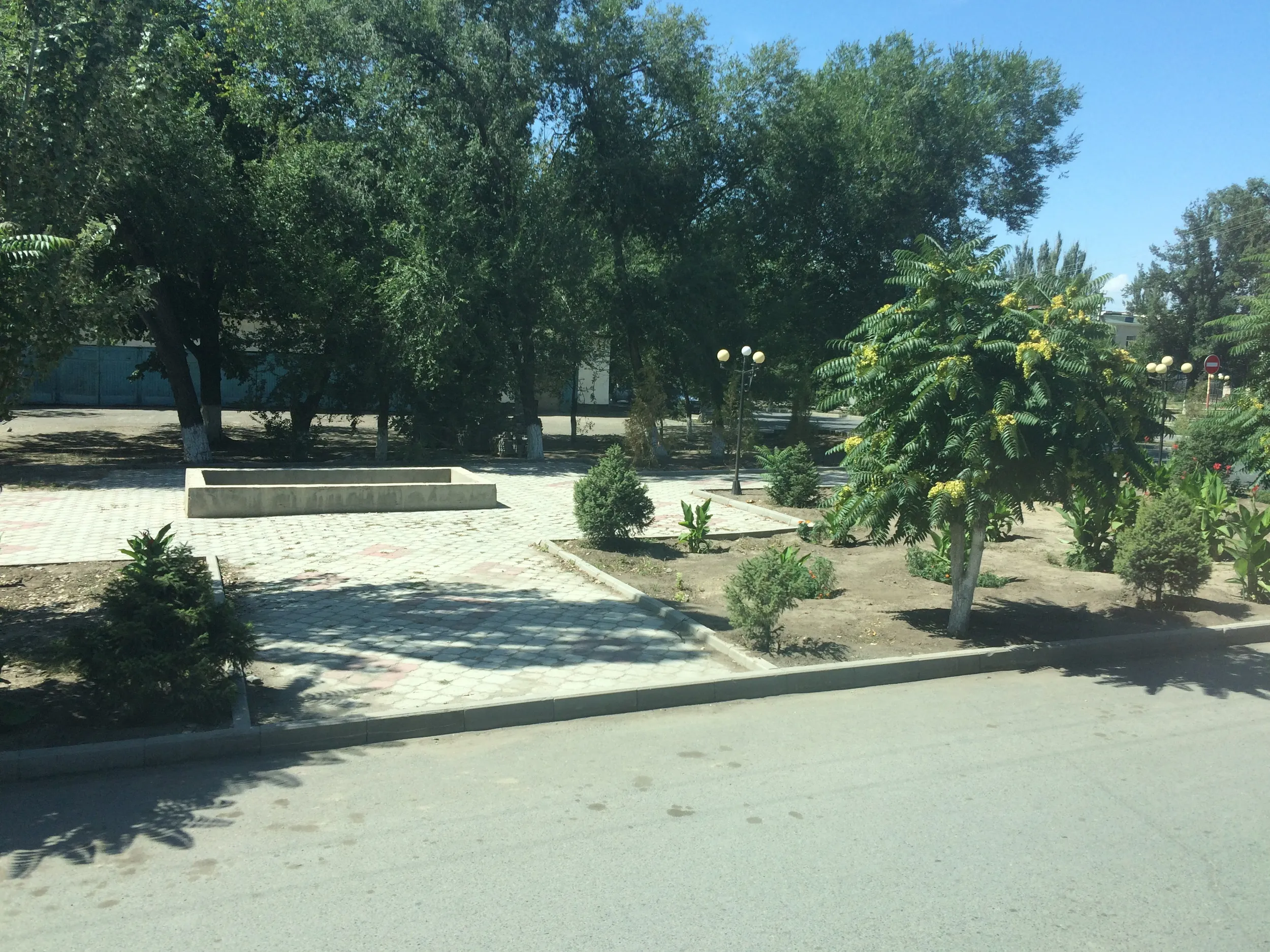 古い車が印象的!