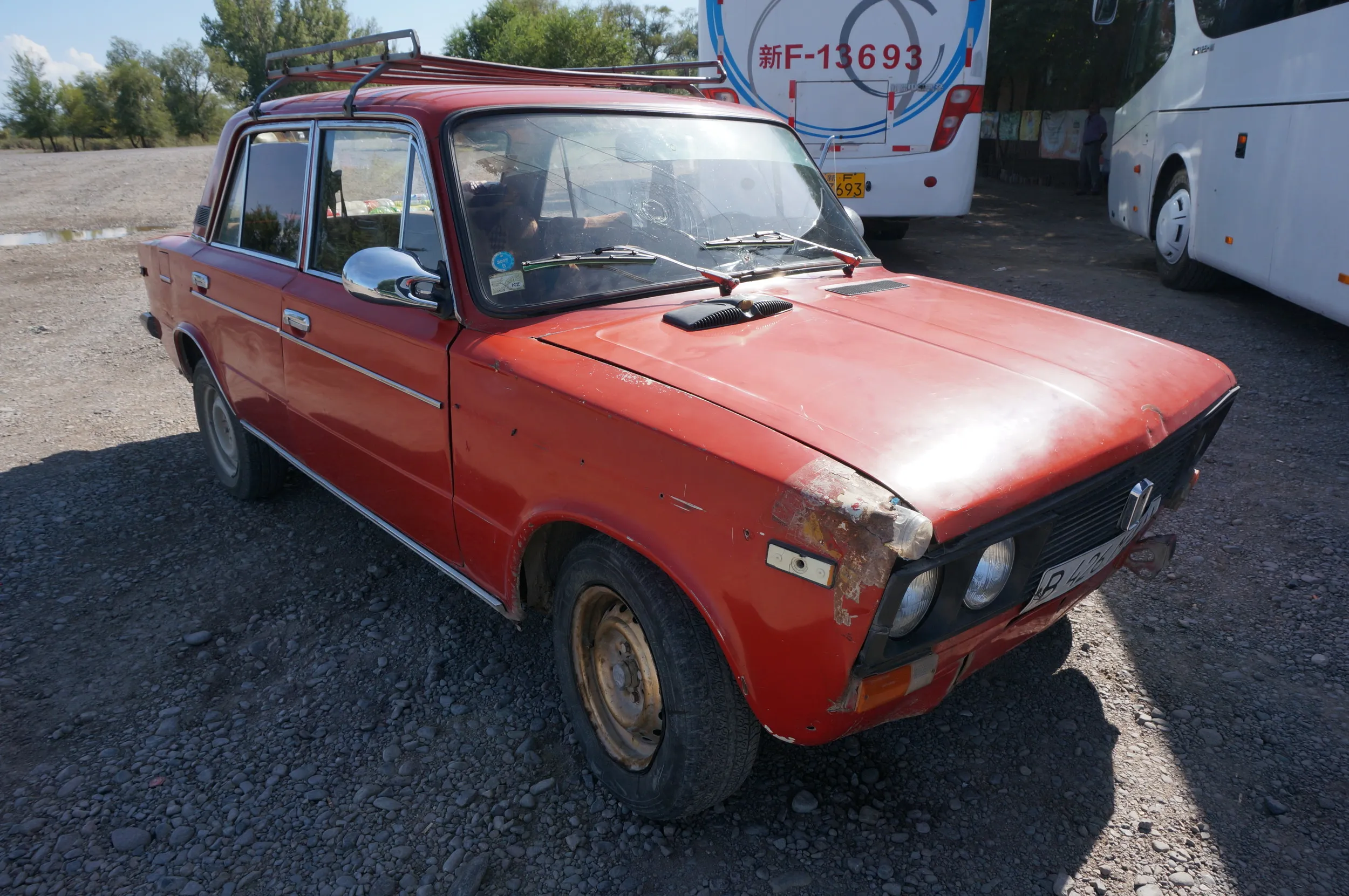 ロシアっぽい古い車両