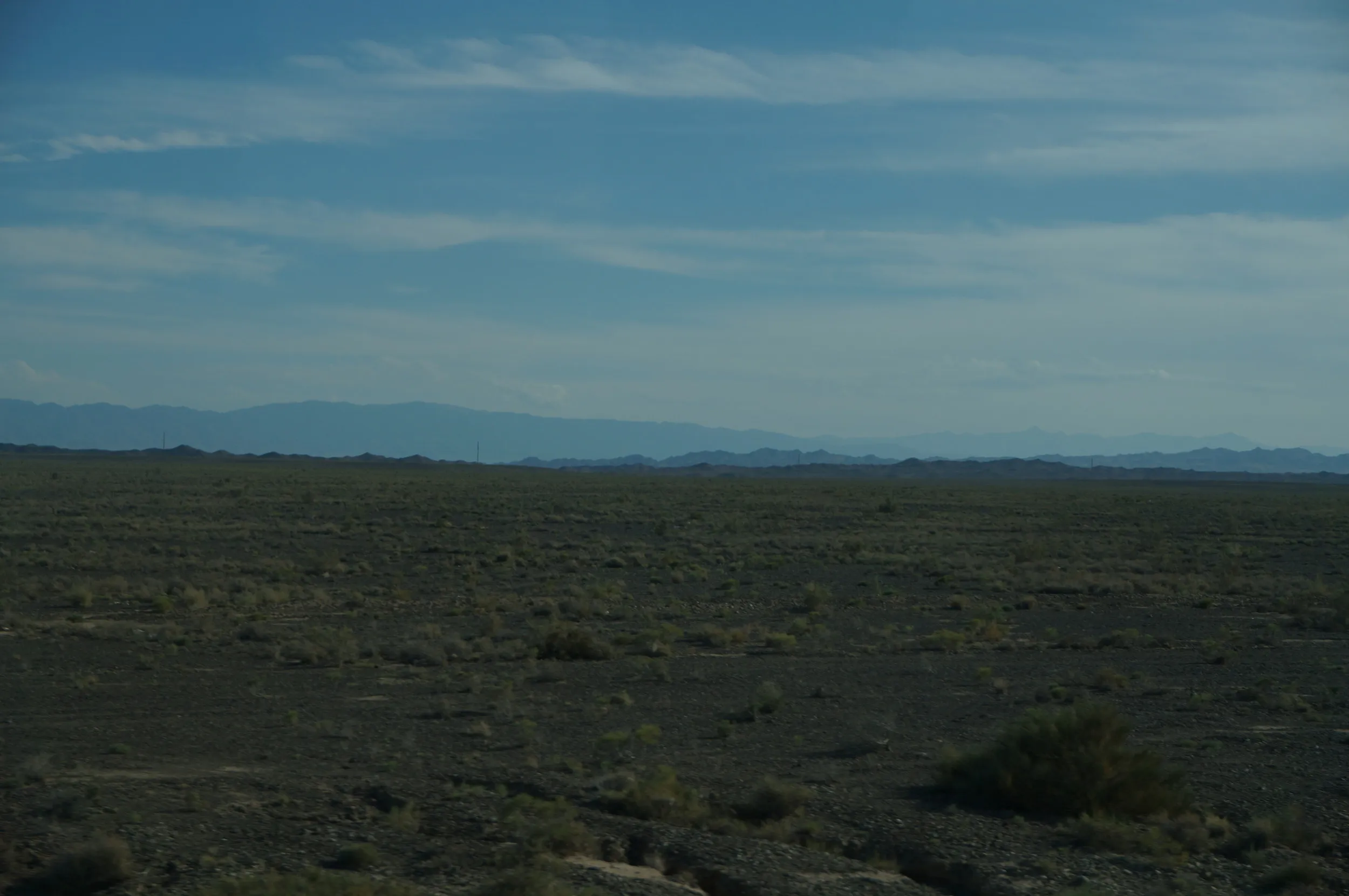 アルマトイ間の車窓風景