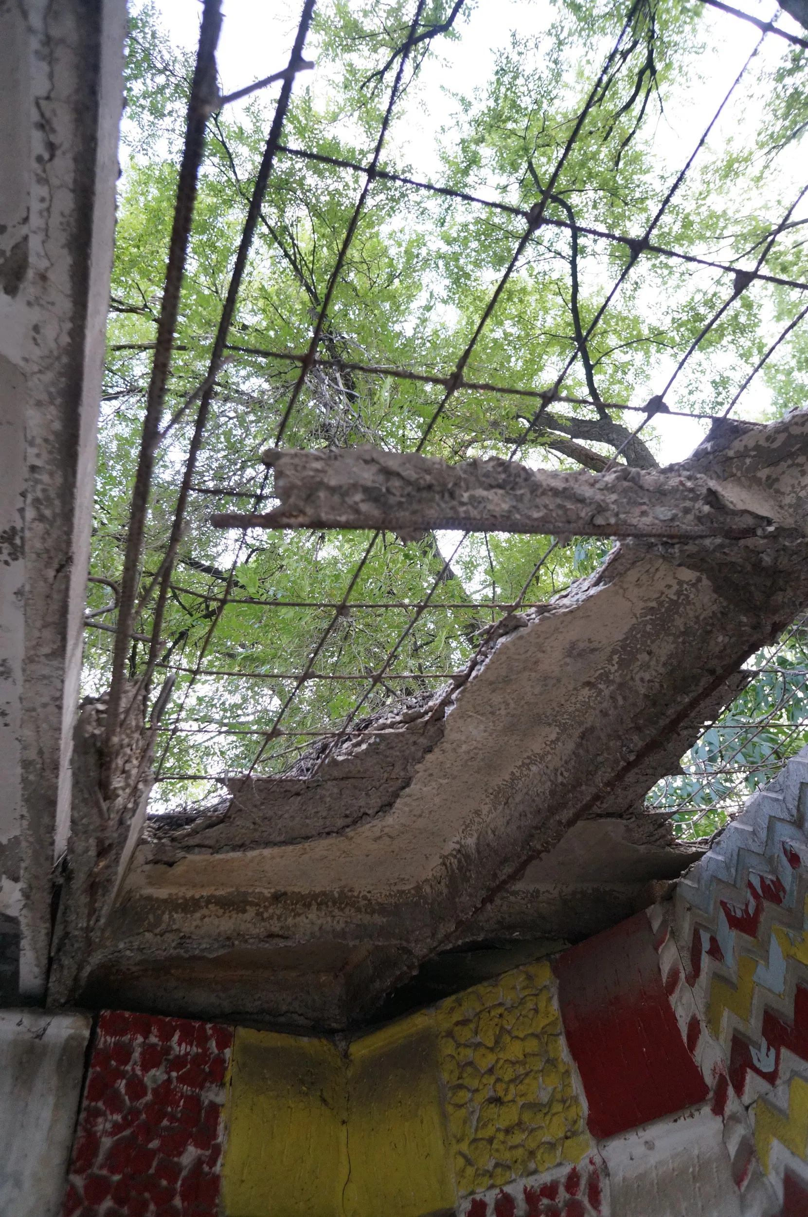 旧ソ連時代のバス停