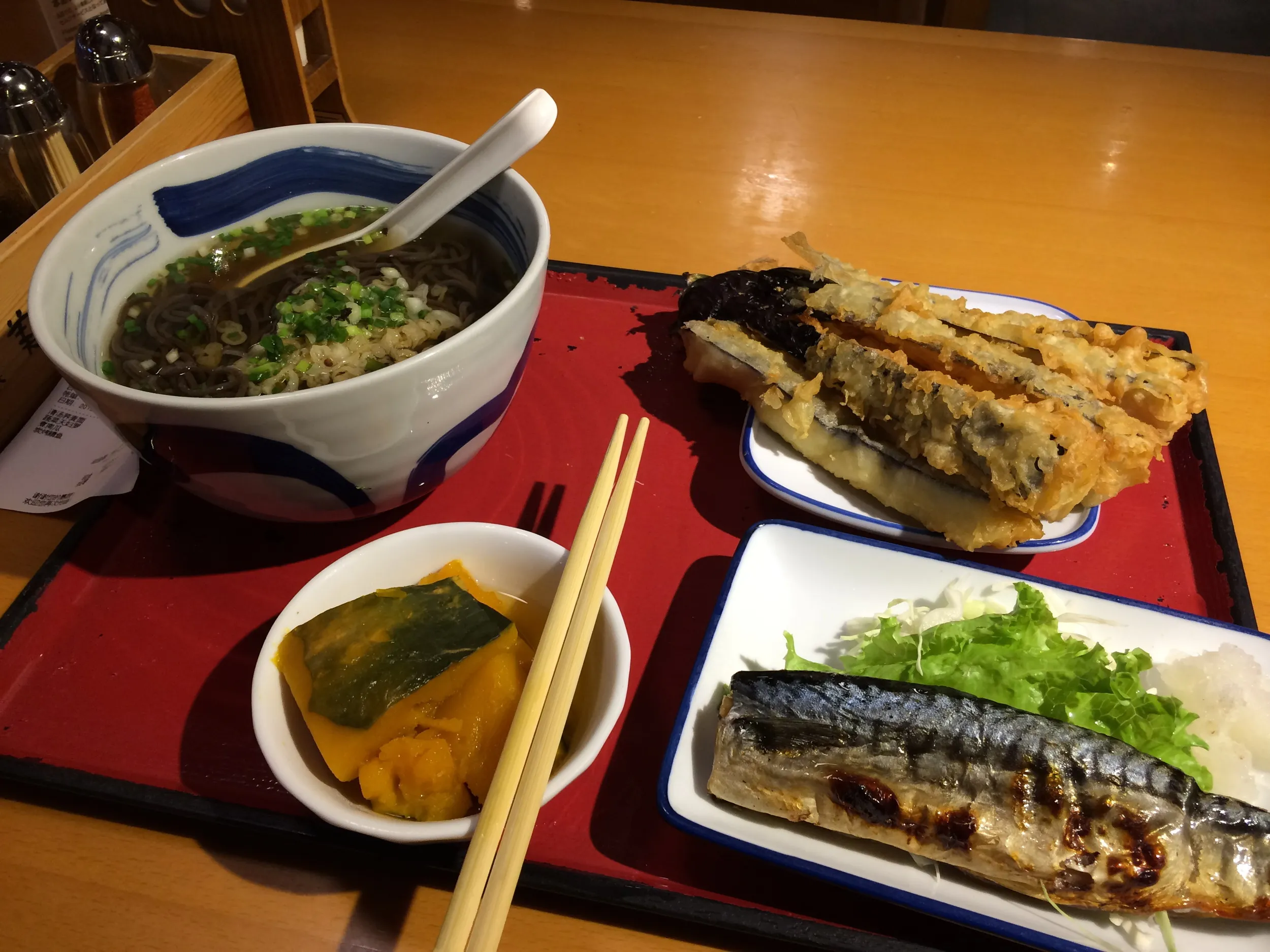 中山公園食堂で夕食を食す