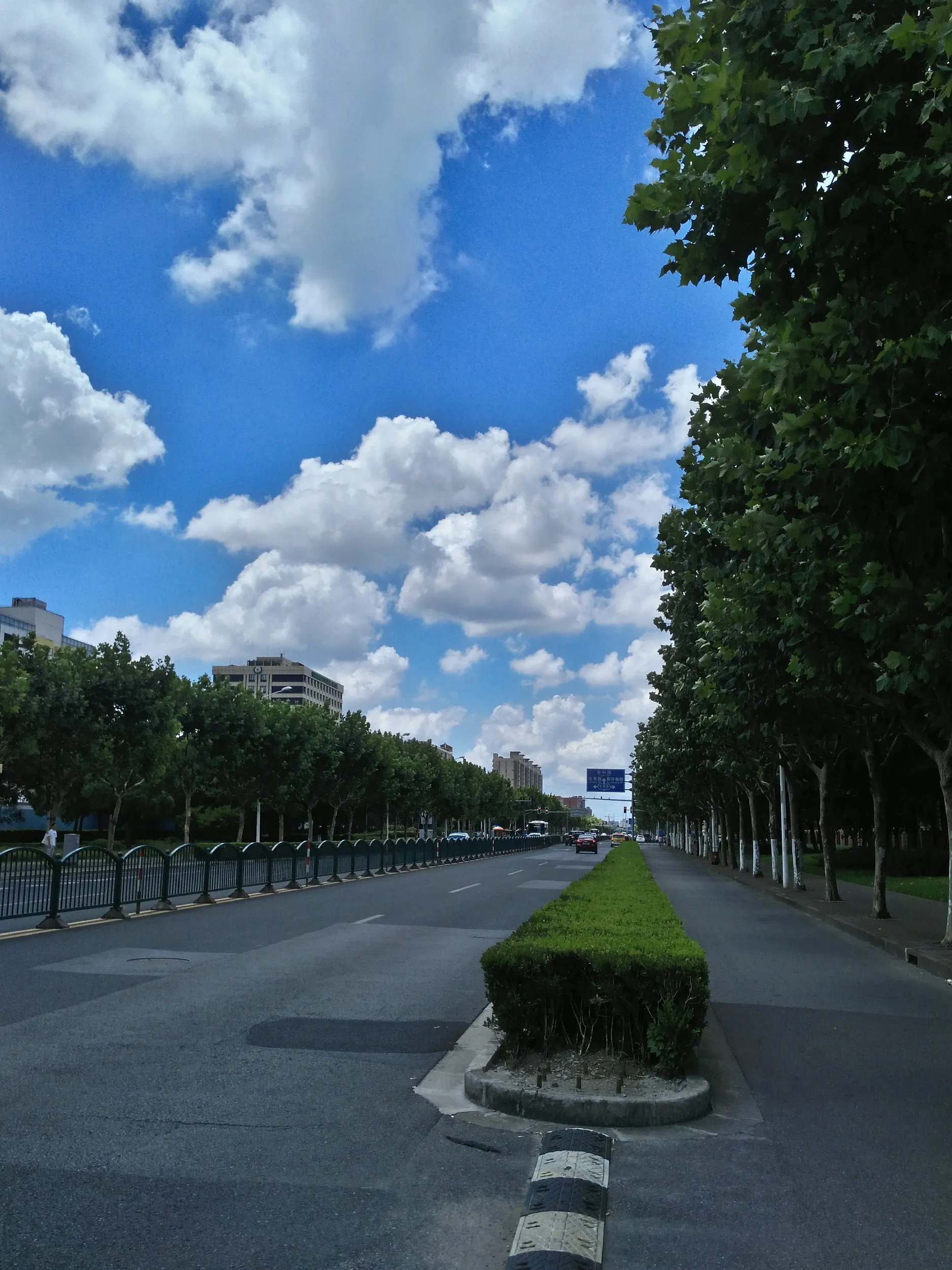 半導体の会社付近