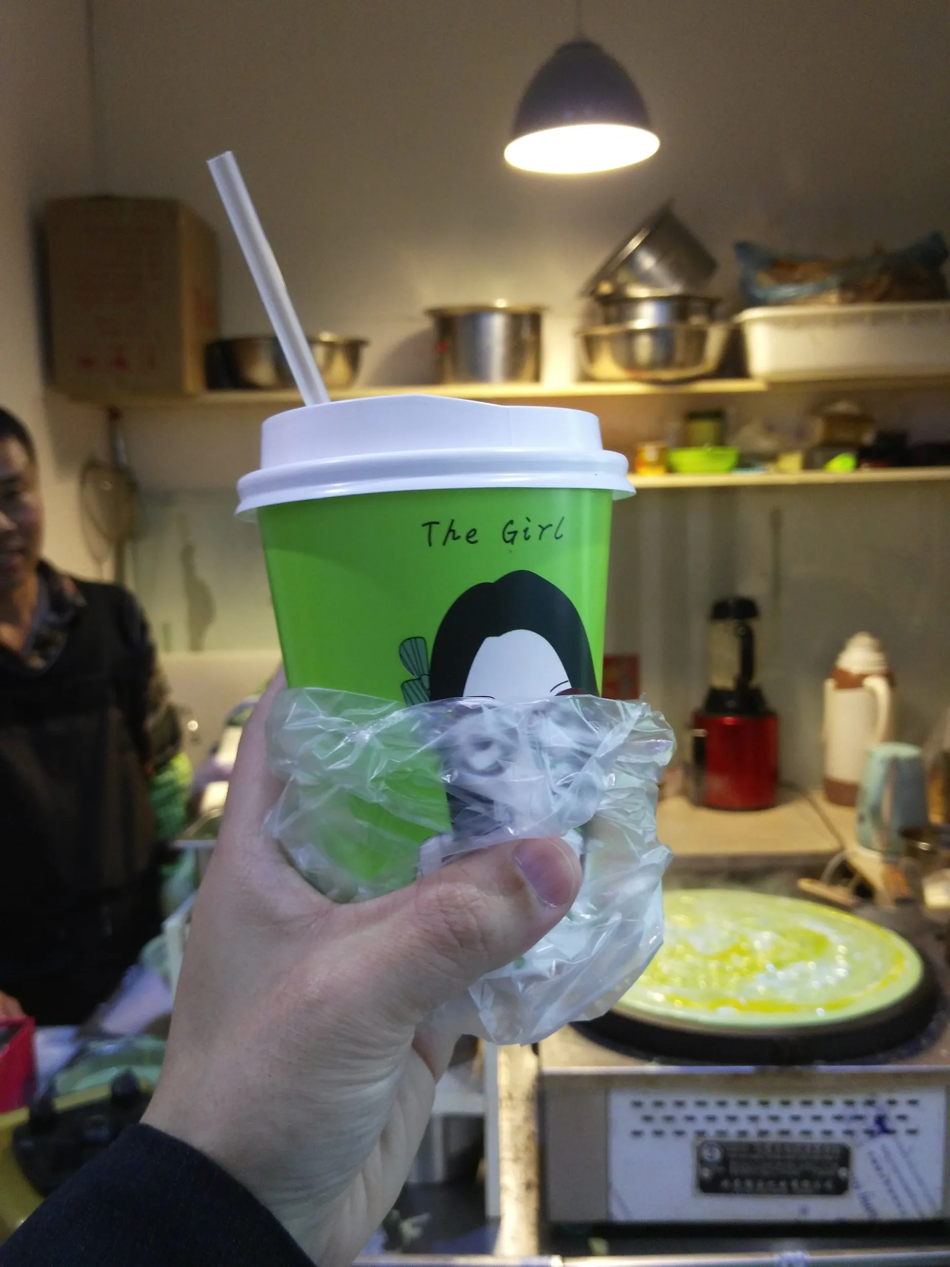 職場付近で豆乳ゲット