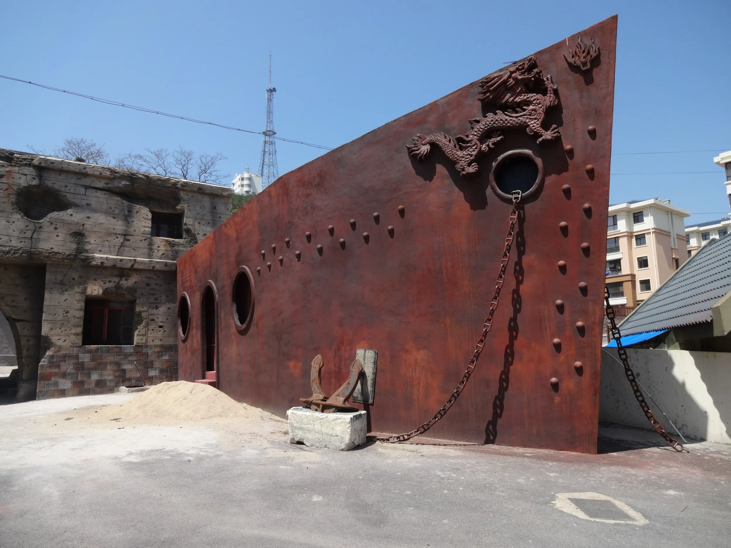 旅順要塞の入口