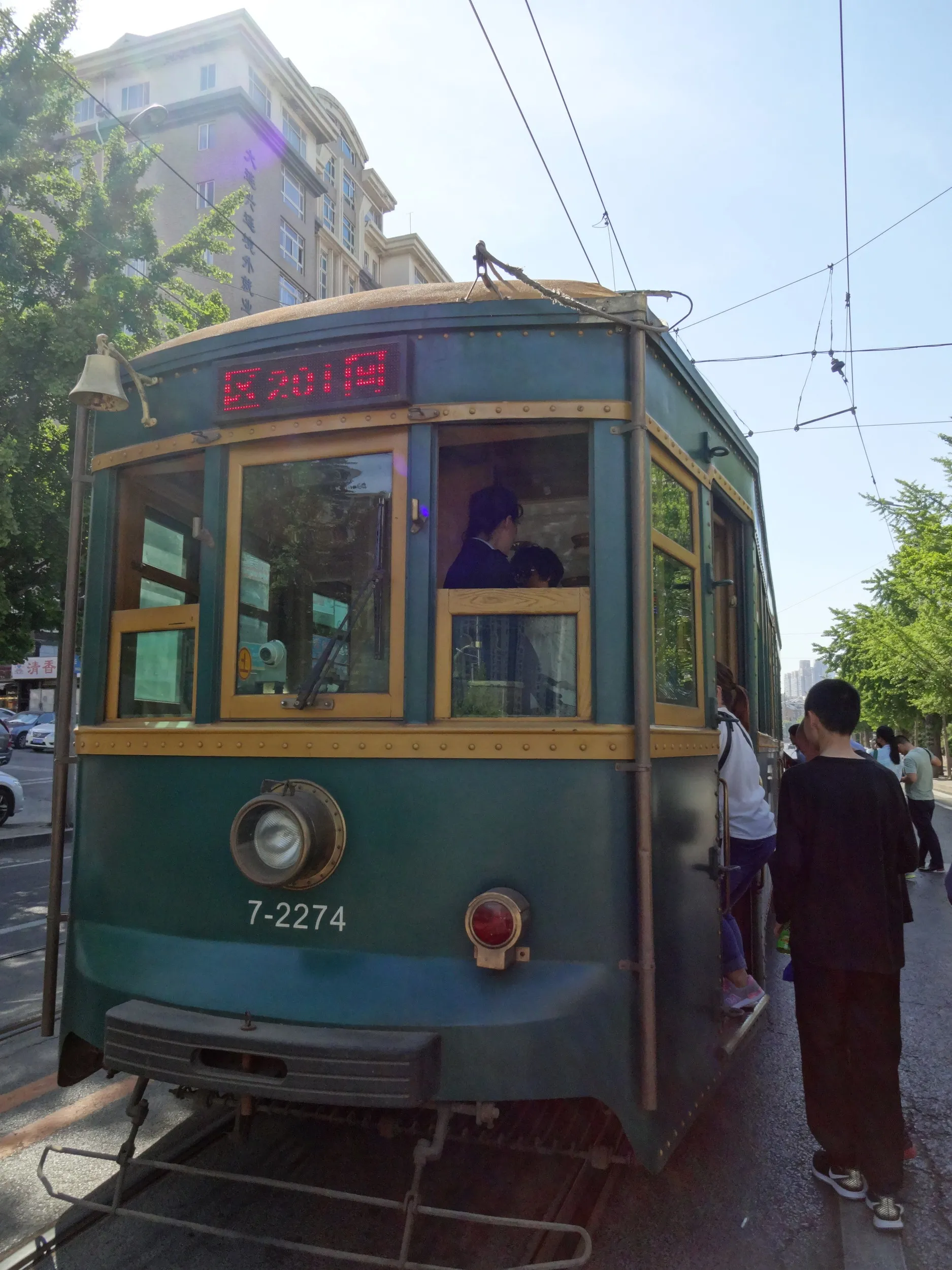 レトロな車両に再乗車