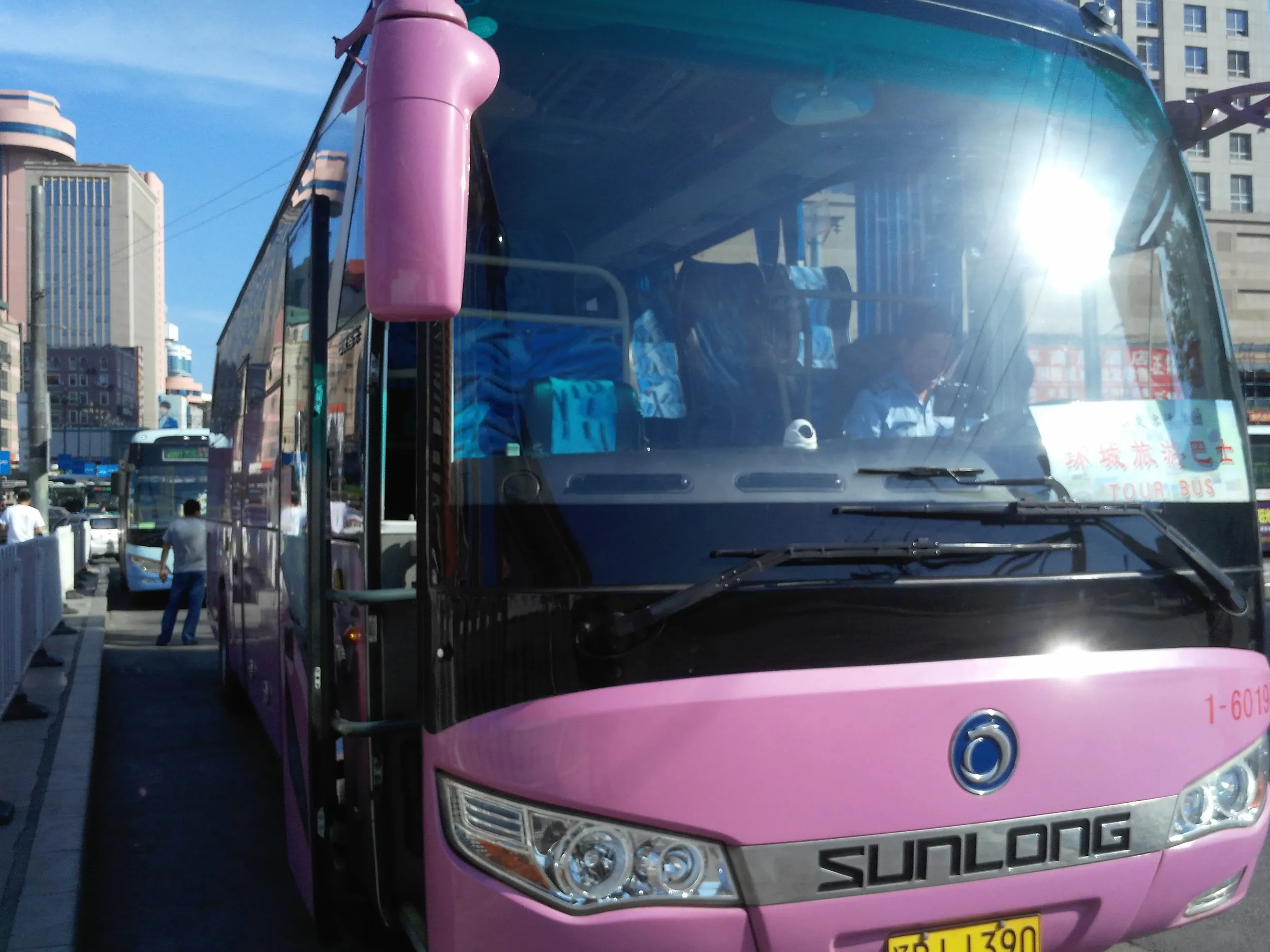 大連の観光路線バス