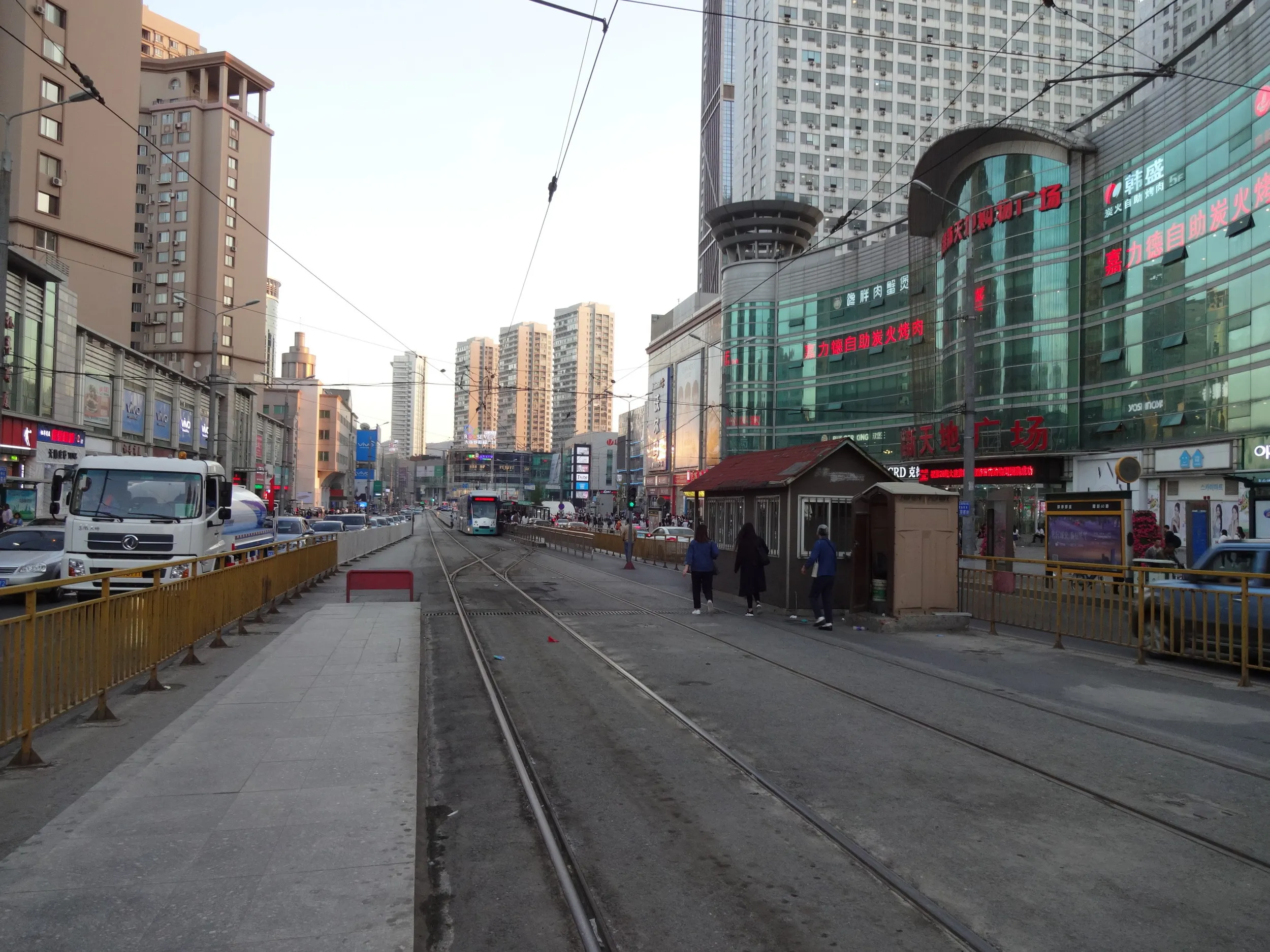 202路の路面電車