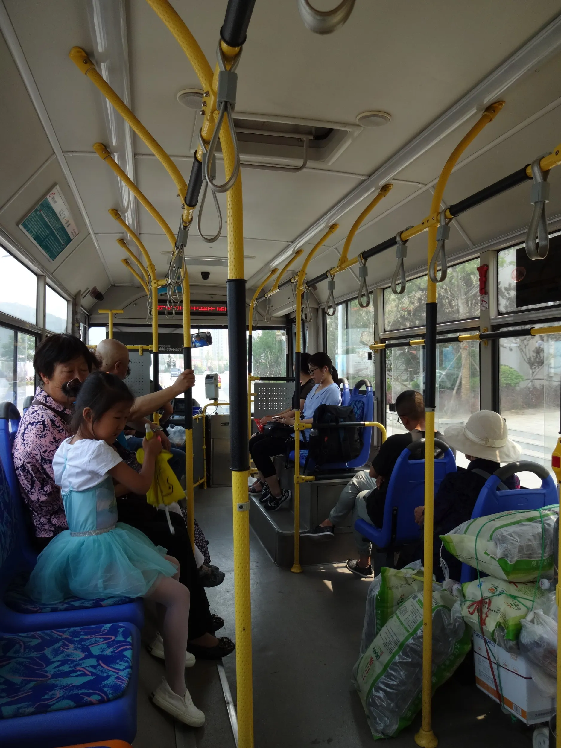 帰りのバス車窓