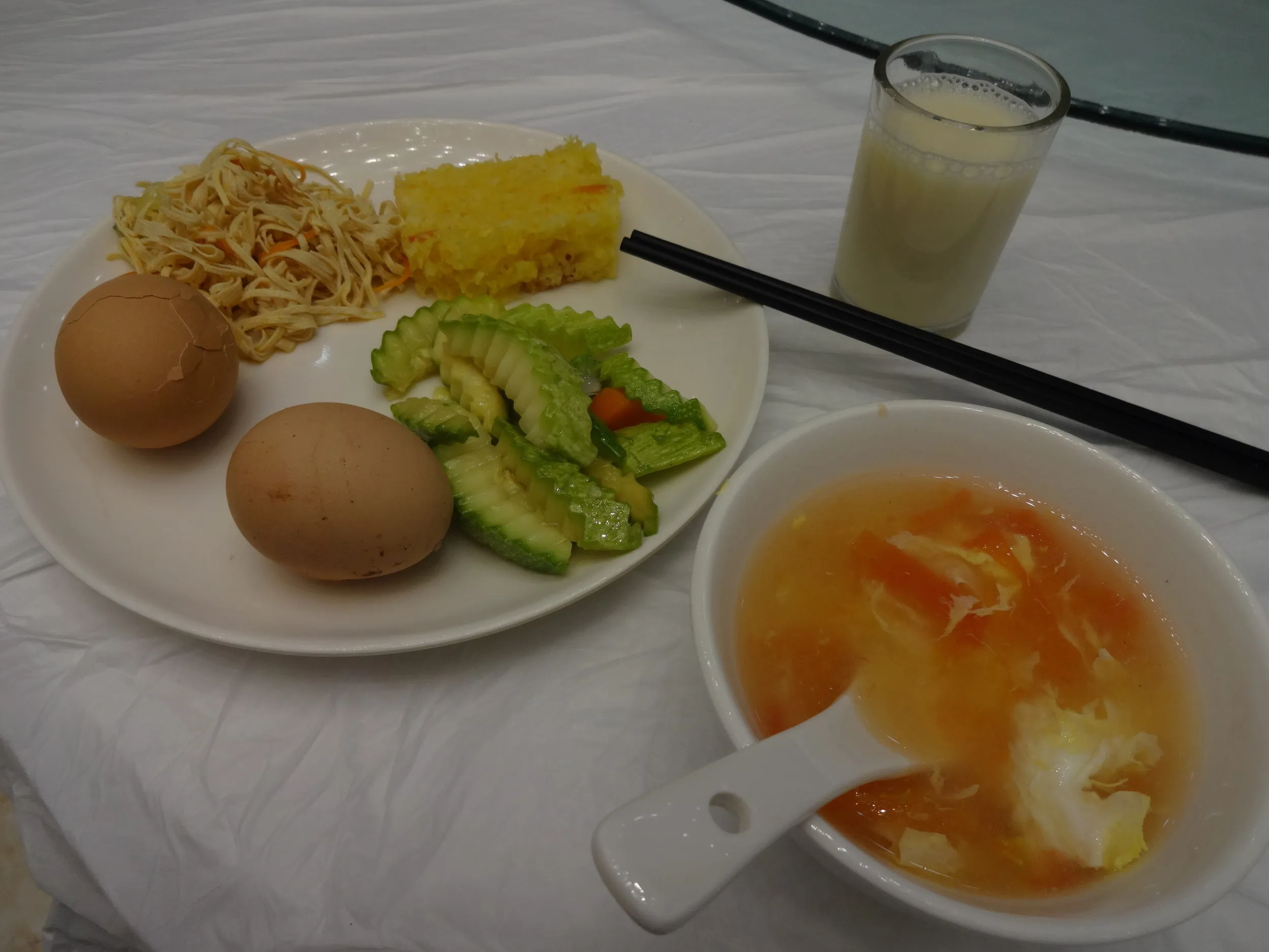 朝食バイキング