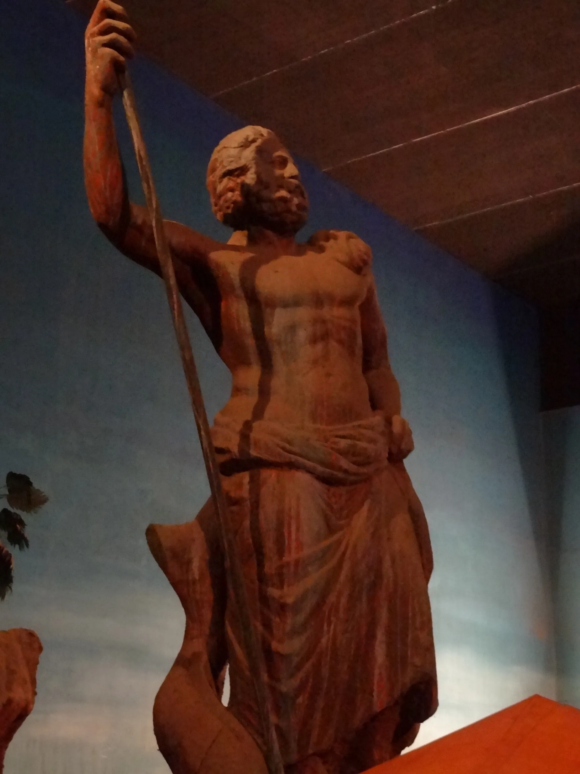 古代ギリシャ ゼウスの石像