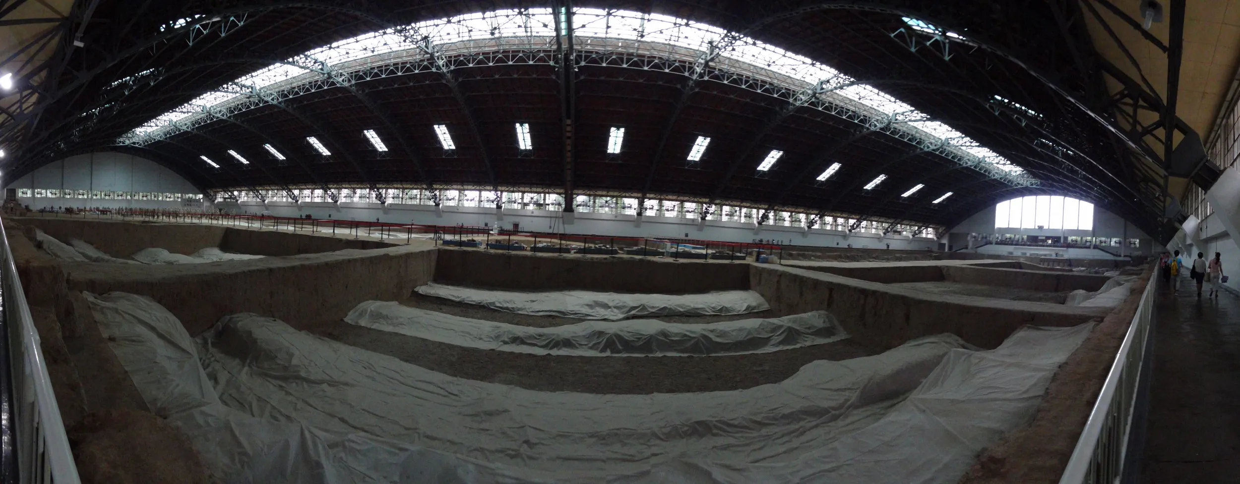 一号抗の反対側からのパノラマ写真