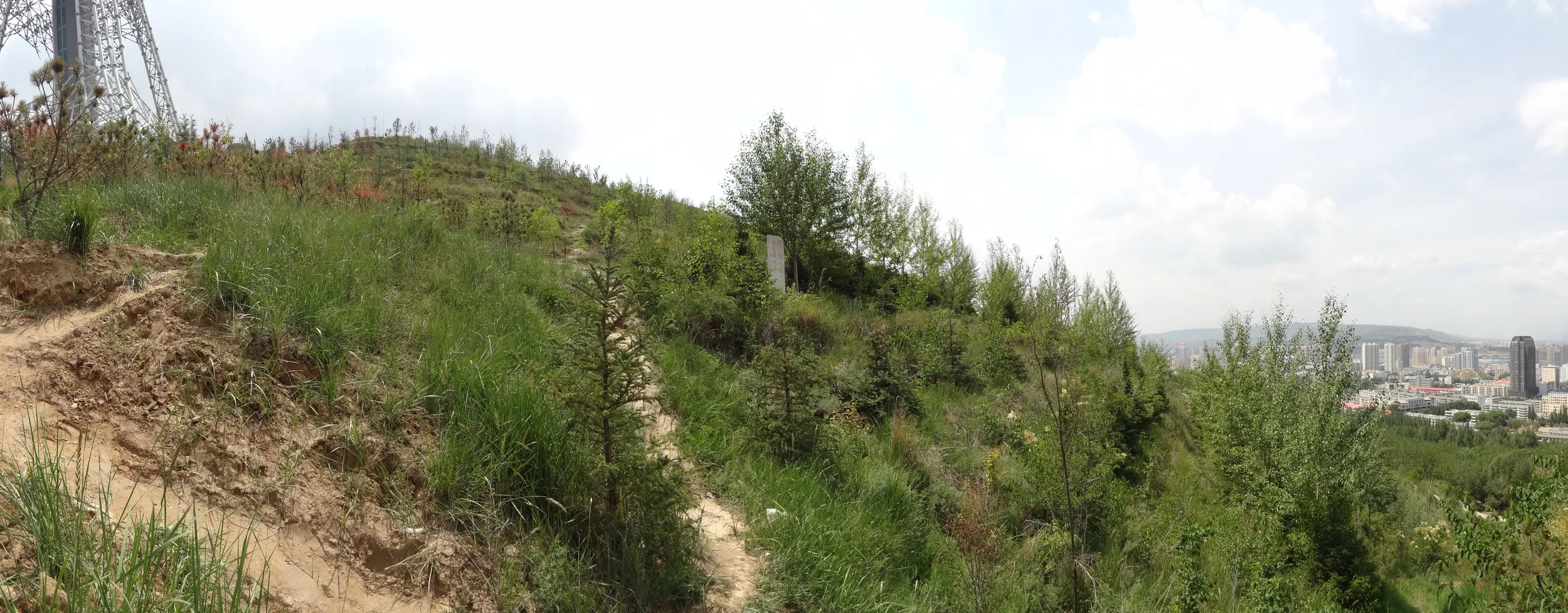 テレビ塔下 パノラマ撮影