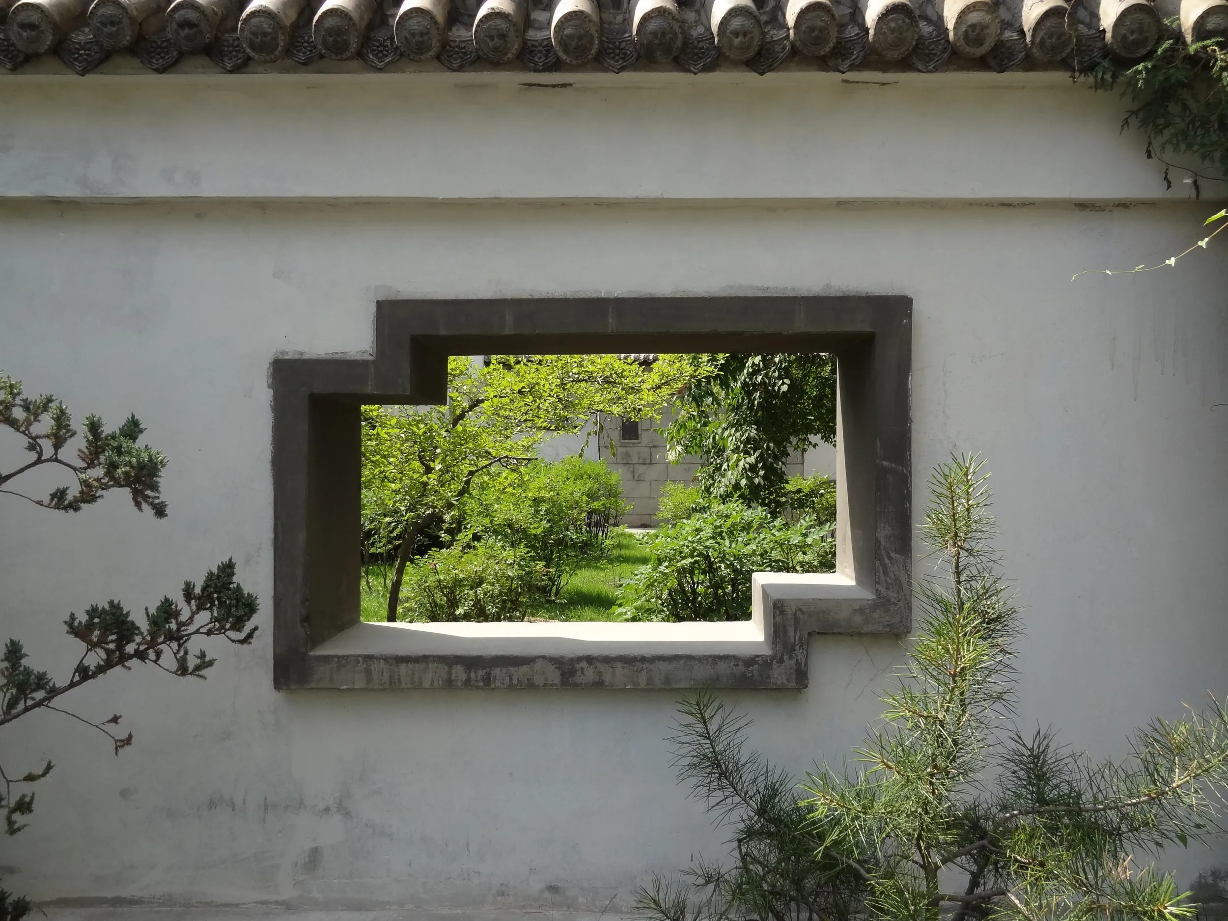 覗き穴からの風景