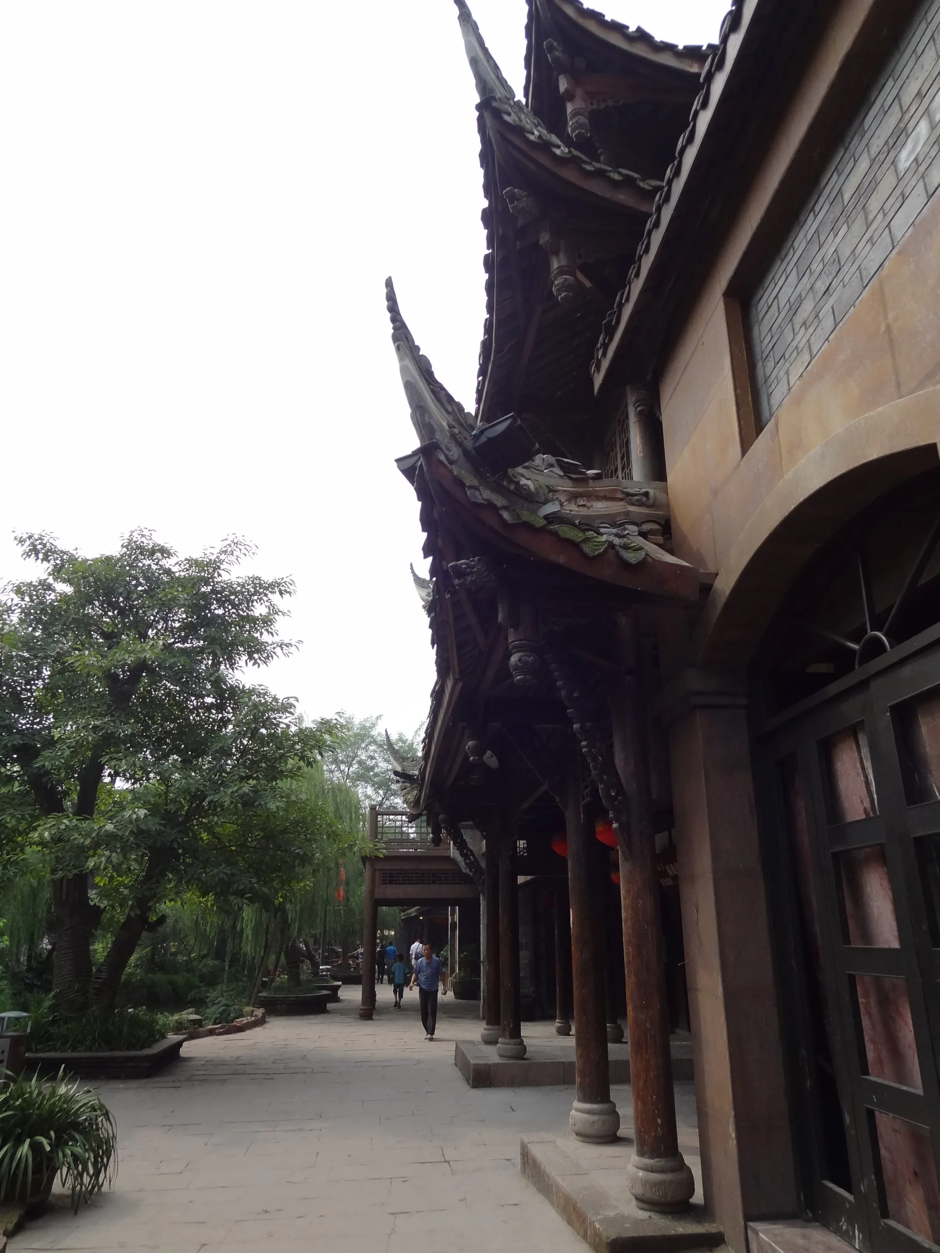 古鎮らしい古い建物