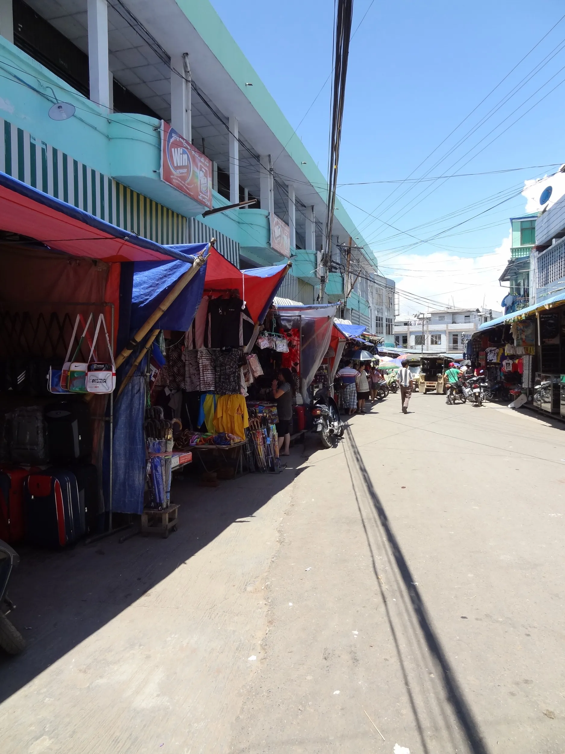 Muse Market周辺の商店街