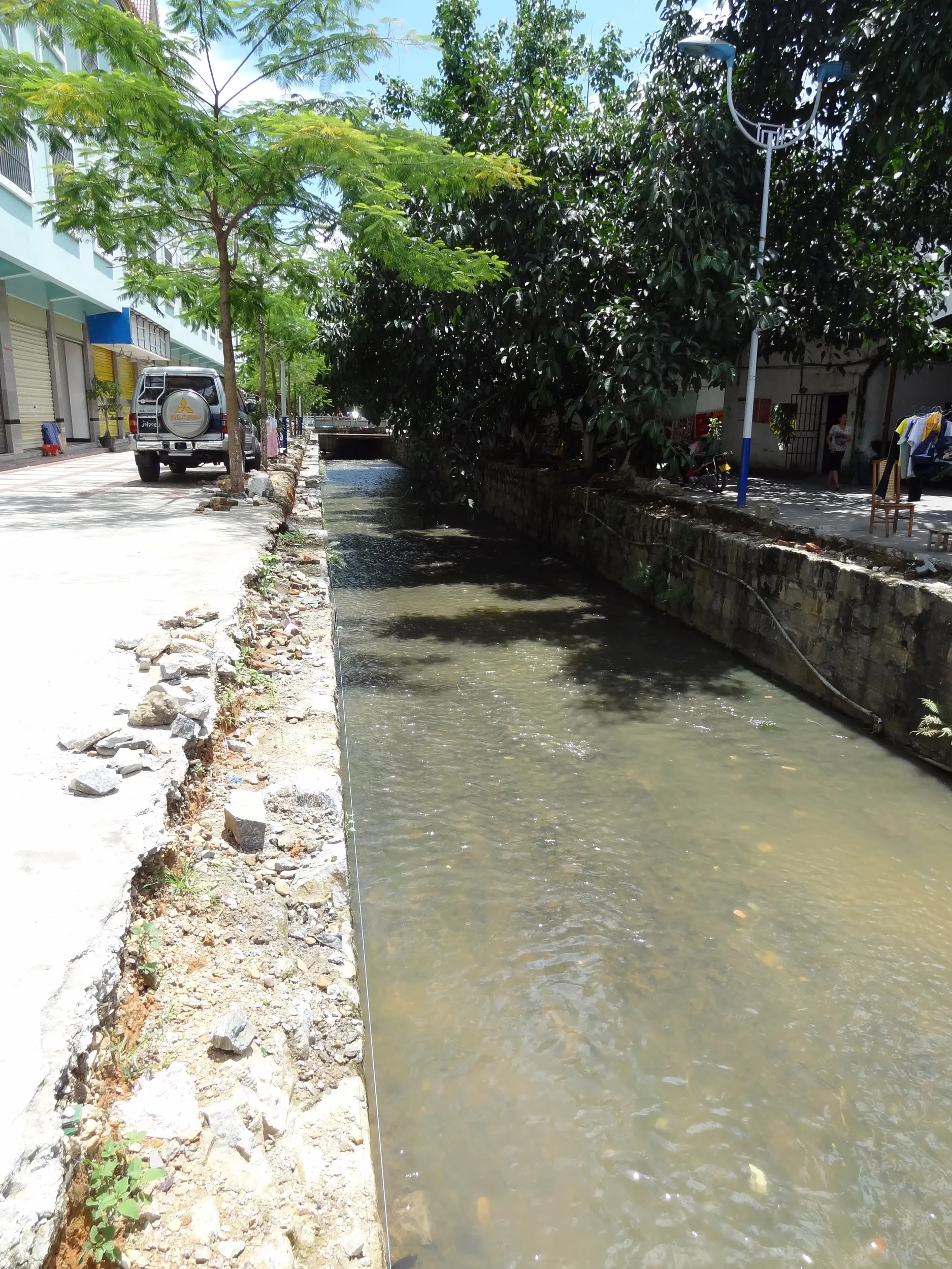 姐告辺境貿易区の電器城付近の風景