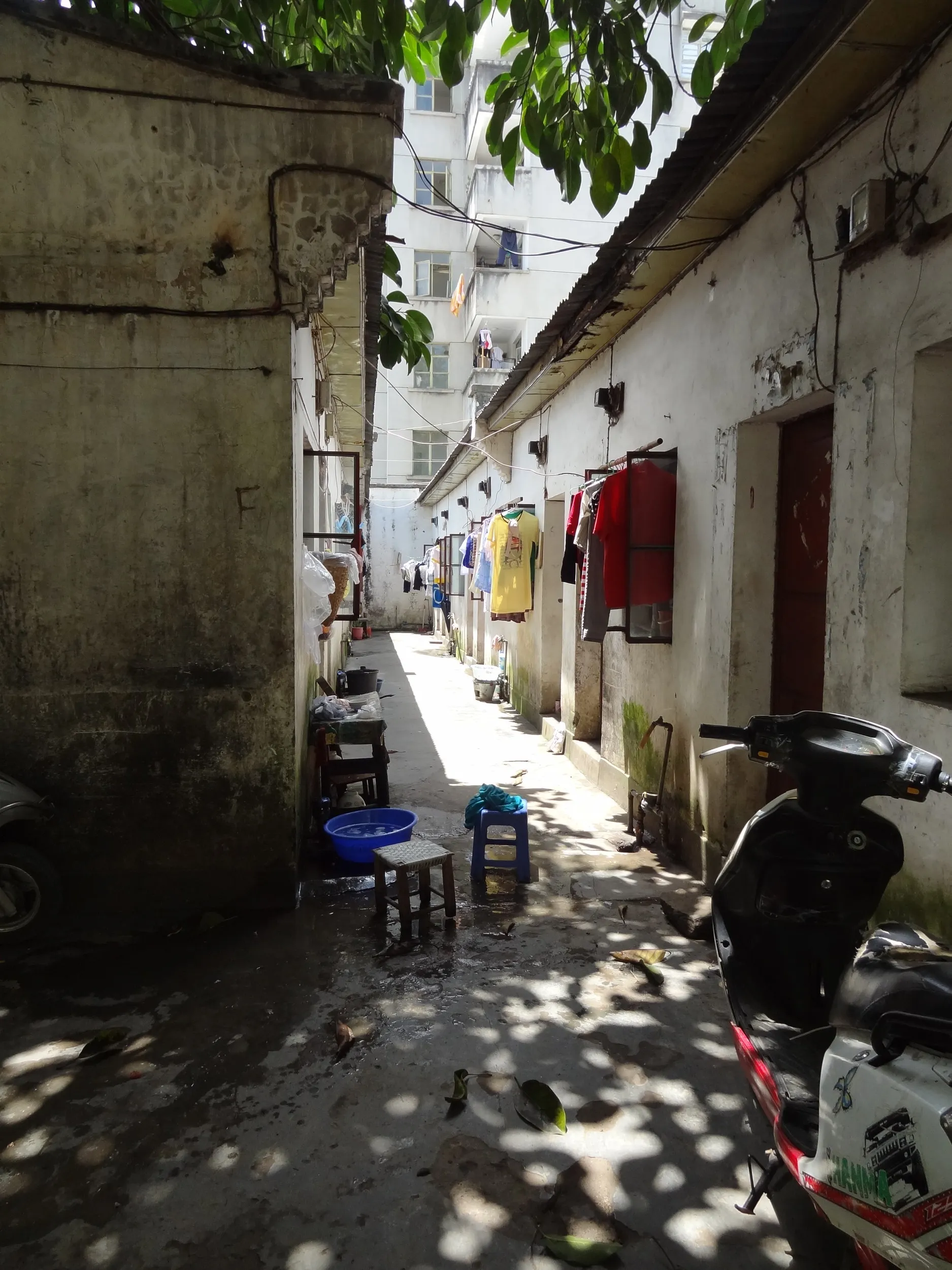 姐告辺境貿易区の住宅街の風景