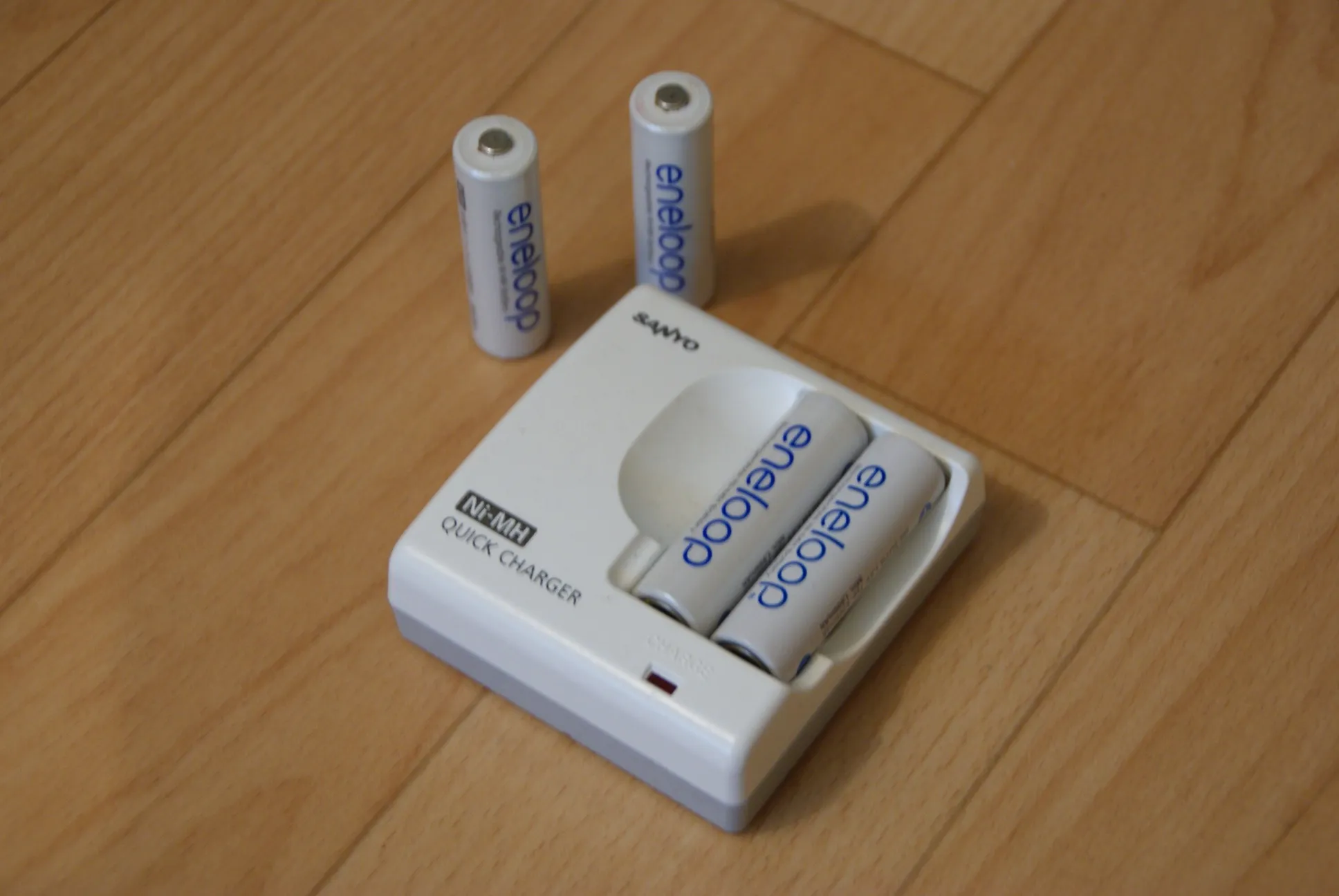 充電式の乾電池。これはエネループ