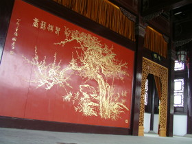 とまとじゅーす的蘇州観光　寒山寺の中。蘇州というか中国でも有名なお寺です