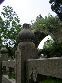とまとじゅーす的中国旅行記　寒山寺の脇道の一枚