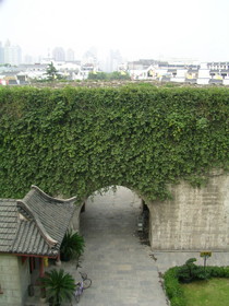 とまとじゅーす的中国旅行記　南京城の屋上からの一枚