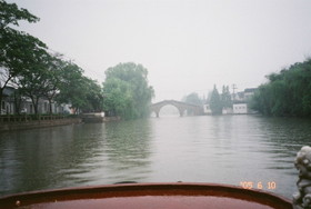 中国旅行記＠蘇州の運河とめがね橋