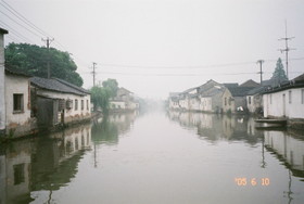 蘇州観光＠運河と古い住宅