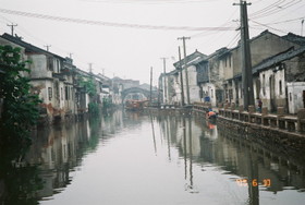 蘇州観光＠蘇州の運河と町並みを遊覧船から眺める