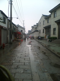 とまとじゅーす的中国旅行記　蘇州観光　蘇州の街並みと石畳
