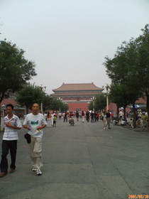 とまとじゅーす的中国旅行記　北京の故宮博物館の紫禁城へと続く道