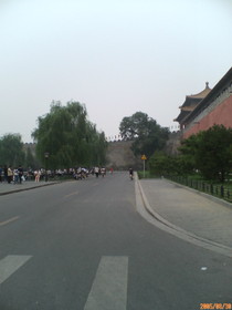 とまとじゅーす的中国旅行記　故宮博物館（紫禁城）の外壁側