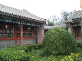 とまとじゅーす的北京観光　市内と故宮、八達嶺 万里の長城・明の十三陵・老北京のツアー観光　こういう広い空間の家に住みたいなぁ。老北京は嫌だけど
