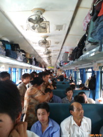 とまとじゅーす的北京・上海観光旅行記。長距離列車の内部はまさにカオス状態