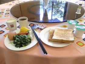 中国の情報＠ホテル情報、チェーン系列のホテルの朝食