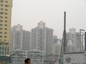 とまとじゅーす的中国旅行記、上海市内観光。五角場の街並みがほとんど変わっている。高層マンションが立ち並ぶ風景