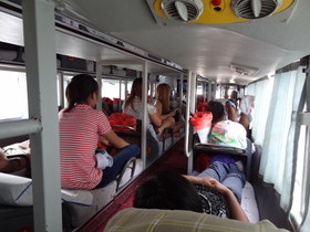 中国旅行記＠上海〜三門峡〜西安へと向かう寝台バスの中