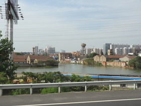 中国旅行記＠上海〜西安へと向かう長距離バスからの風景