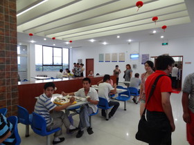 中国旅行記＠ドライブインの食堂