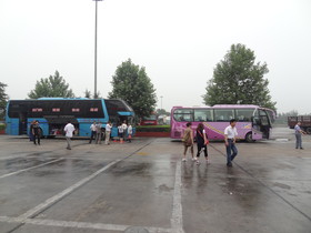 中国旅行記＠上海から三門峡へ到着。ここで西安行きの長距離バスへ乗り換える