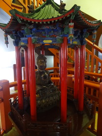 西安観光＠大雁塔内に安置されていた仏像