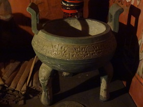 中国旅行記＠始皇帝のいた時代に使われていた青銅器の模型