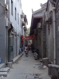 中国旅行記＠西安観光編、回民一条街の路地裏