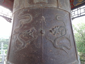 西寧観光＠南禅寺の側にある龍の意匠が特徴の鐘