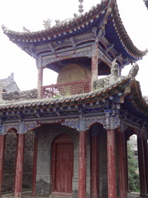 中国旅行記＠青海省観光編、丹噶尔古城（タンガール古城）の鼓楼と鐘